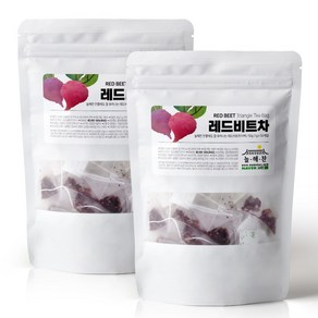 늘해찬 국산 볶은 레드비트차 전통차 허브차 삼각티백 대용량, 100개입, 1g, 50개입, 2개