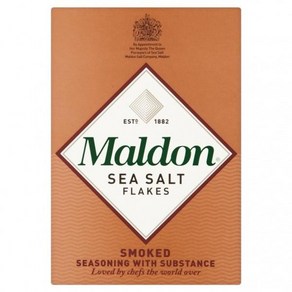 Maldon 스모크 씨 솔트 바다소금 플레이크 125g, 1개