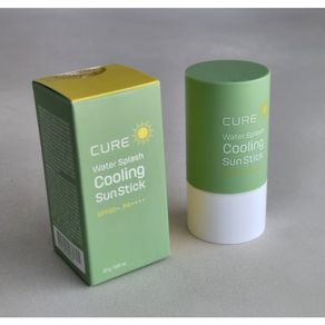 [정품보장 김정문알로에 큐어 워터 스플래쉬 쿨링 선스틱(SPF50+) [정품아님환불], 23g, 1개