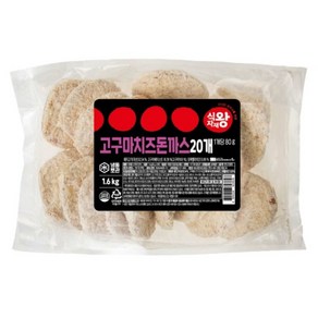 식자재왕 고구마 치즈 등심 돈까스 1.8kg (180g x 10개), 1개