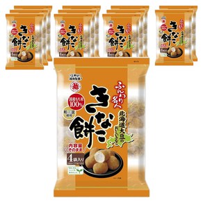 [일본직구] 에치고제과 훈와리메이진 키나코모찌 75g×12봉 인절미과자, 12개, 75g