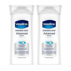 Vaseline 바세린 인텐시브 케어 어드밴스드 리페어 바디 로션 400mL 2팩, 2개