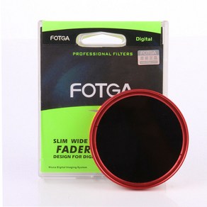 Fotga 가변 슬림 페이더 ND2-nd400 중립 밀도 ND2 ND400 필터 카메라 렌즈 40.5 43 46 49 52 55 58 62 67, 02 ed colo, 01 49mm