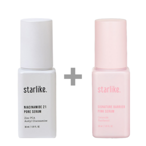 stalike 스타라이크 시그니처 베리어 핑크 세럼 히알루론산 앰플, 2개, 30ml