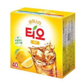 티오 아이스티 레몬, 13g, 40개입, 1개