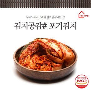 김치공감# (당일생산) 바로담근 포기김치 2kg 3kg 5kg