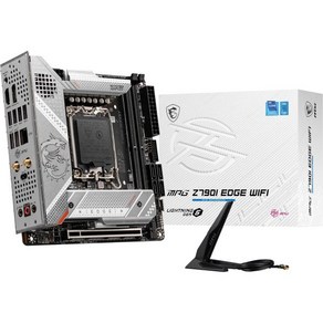 MSI MEG Z790 ACE 게이밍 마더보드 12/13/14세대 인텔 프로세서 LGA 1700 DDR5 PCIe 5.0 M.2 2.5Gbps LAN USB 3.2Gen, Mini-ITX, 3) Mini-ITX, 1개