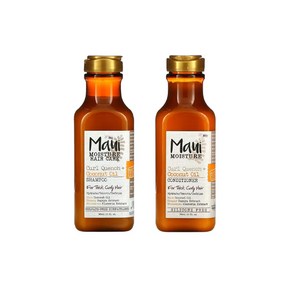 Maui Moistue 마우이 모이스처 코코넛 오일 샴푸 컨디셔너 385ml(13oz) 세트 Coconut Oil Shampoo Conditione, 385ml, 1개