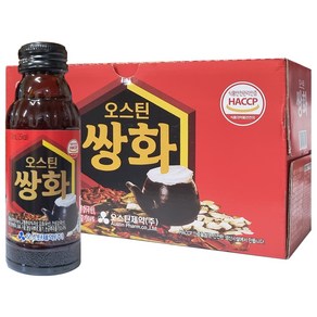 오스틴 쌍화 100ml 80병 쌍화차 한방 건강 음료