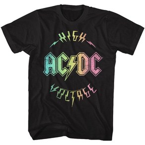 ROCKPANDA AC/DC Multicolor Voltage 반팔티