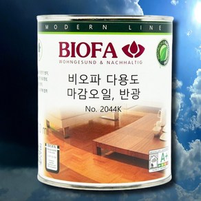 비오파 마감오일 2044K 목재 나무 원목 가구 오일 마감용오일 375ml, 1개