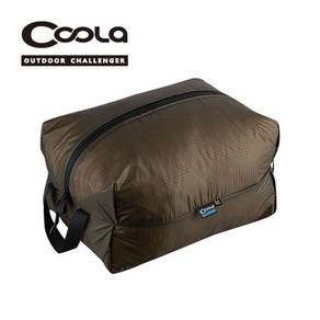 CooLa 쿨라 UL Zippsack Khaki 백패킹 지퍼백 / 소품가방 / 소품백 / 배낭 내 분리용 가방, Khaki 12L, 1개