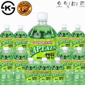 오일마트 CAPTAIN 프리미엄 에탄올 워셔액1.8리터X 12개 유리세정제 KS 획득/생산물책임보험가입