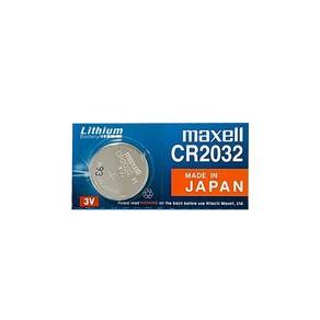 [리튬건전지] 맥셀 MAXELL CR2032 포장 5개입 3V 240mAh, 1개