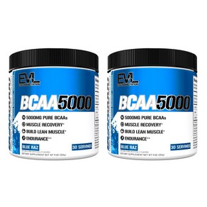 EVLUTIONNUTRITION BCAA 5000mg, 2개, 240g