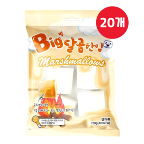 빅 달곰한입 마시멜로우 120g x 20개