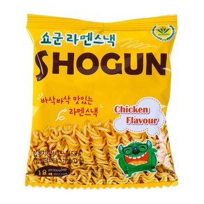 쇼군라멘스낵 치킨맛 18g, 1개