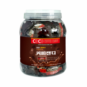 코코 과라나 카페라떼 커피캔디, 675g, 1개