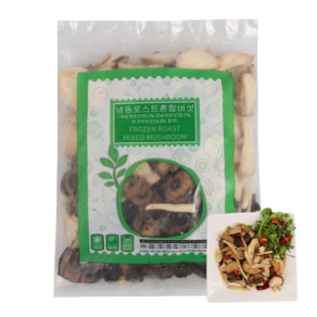푸드야식품 냉동 로스트 4종 버섯, 10개, 500g