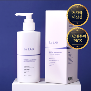 르랩 울트라 밸런싱 페미닌 워시 젤 Y존케어 산부인과 여성청결제, 1개, 200ml