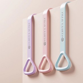 요가 스트레칭 밴드, 1개, 파스텔블루