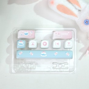 키캡 기계식 키보드용 DIY PBT ENTER 6.25U 2.75 스페이스 바 5 면 염료 서브 MOA 프로파일 (8 개), 8) youdiantian 8 key