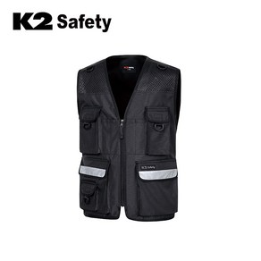 K2 Safety PM-S602 베스트 조끼 작업복 단체복 근무복 워크웨어 오피스웨어, 1개