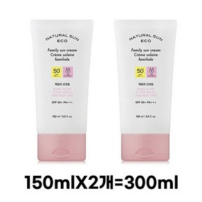 내추럴 선 에코 패밀리 선크림 SPF50+ PA+++