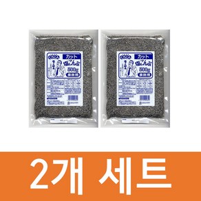 쿠라콘 시오콘부 대용량 500g 염장다시마 2개세트 다시마소금 일본다시마, 2개