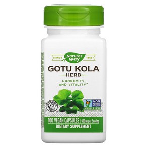 Gotu Kola Heb 475mg 100 베지캡, 100정, 1개