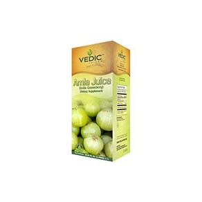 Amla Juice Indian Goosebey Juice 100% Natual 암라 주스 인도 구스베리 주스 100% 천연 및 베다 주스(8일 16회 사용/500m, 1개, 500ml