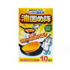 일본정품 콧튼라보 기름응고제 10포, 1세트