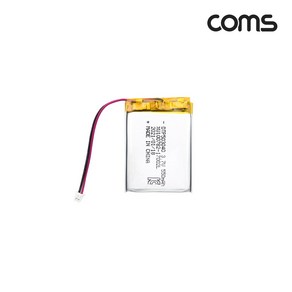 Coms 503040 충전지(배터리) 3.7V 550mAh UB915, 1개입, 1개