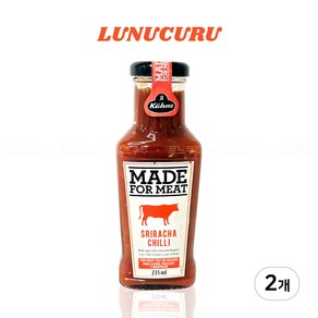 퀴네 스리라차 핫 칠리 소스, 235ml, 2개