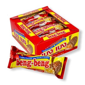 인도네시아 마요라 뱅뱅 초코바 / Mayora beng beng Chocolate Wafer