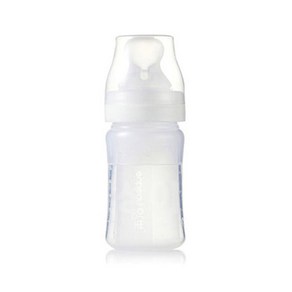 앙뽀 실리콘 스푼젖병 150ml, 1개, 흰색