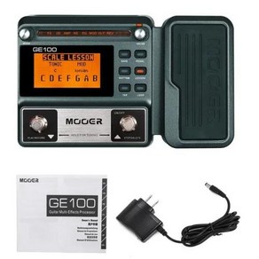 MATRIBOX SONICAKE 멀티이펙터 MOOER GE100 기타 페달 멀티 이펙트 프로세서 루프 녹음 코드 코스, 1개