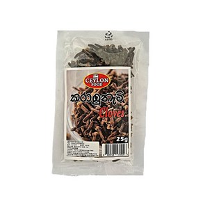 인도네시아 실론 클로브 정향 향신료 25g, 단품, 1개