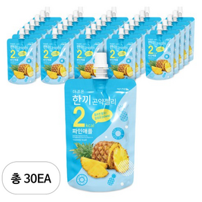 더존건강 더 조은 한끼곤약젤리 파인애플, 150ml, 30개