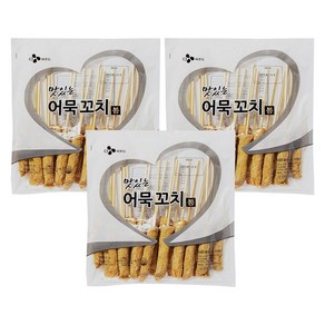 CJ씨푸드 맛있는 어묵꼬치 (봉) 640g, 3개