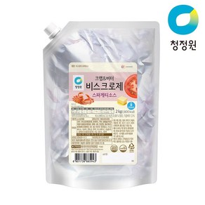 청정원 비스크로제 스파게티소스 2kg, 1개