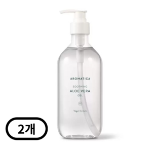 아로마티카 수딩 알로에 베라 젤, 2개, 500ml