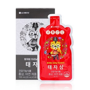 생활정원 태자삼 35일분 어린이 홍삼 시음, 1개, 700ml