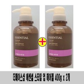 (400g x 2개)-더페이스샵 에센셜 스타일 업 헤어젤, 400g, 2개