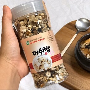 국내산 머쉬밥 무농약 건조버섯 버섯모듬 55g 80g, 1개, 선택02_머쉬밥 80g 1개