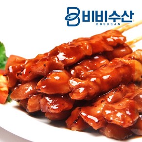 비비수산 간식의 지존 매운맛 닭꼬치 1pack