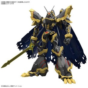 BANDAI 반다이 Figue-ise Standad Amplified DIGITAL MONSTER 디지몬 X-evolution 알파몬 [캐릭터 프라모델], 단일, 1개