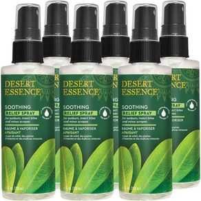 Deset Essence 데저트 에센스 수딩 릴리프 애프터선 스프레이 4Fl.oz(120ml) 6팩, 120ml, 6개