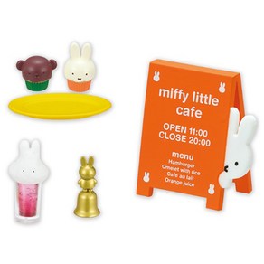 리멘트 단품 미피 시리즈 미피 리틀 카페 (miffy little cafe) 1번, 1개