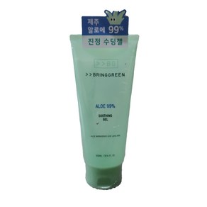 [[본사정품]] 브링그린 알로에 99% 수딩 젤 BRINGGREEN 알로에수딩젤 알로에브링그린 수딩젤알로에, 300ml, 1개